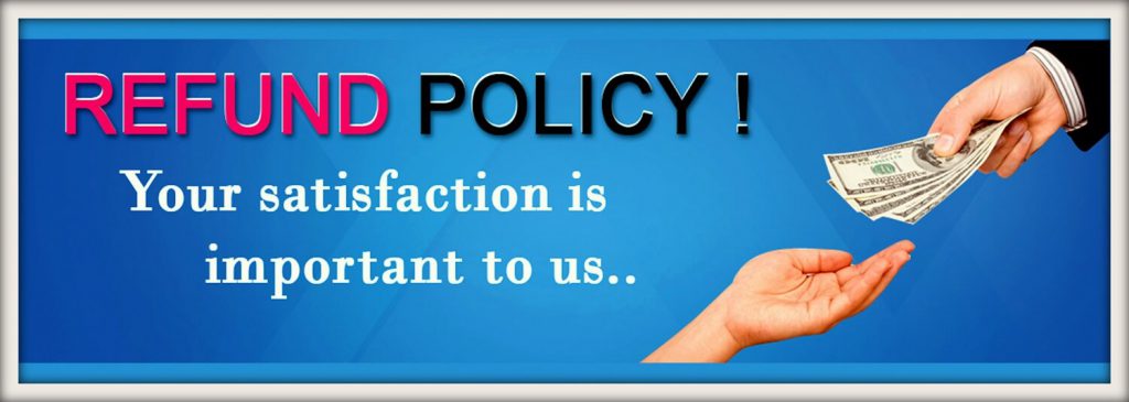 Refund Policy services at Digital Web Solutionz 